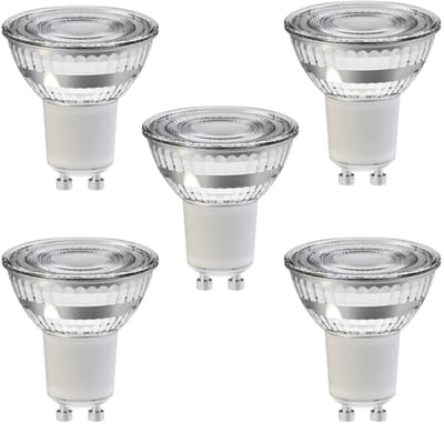 5 PACK - GU10 3,6w, 345 Lumen, 2700K-1800K (Warm Tone)