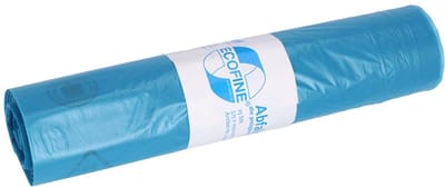 Extra Sterke Blauwe Afvalzakken 70 Liter - 25 Stuks Duurzaam en Elastisch