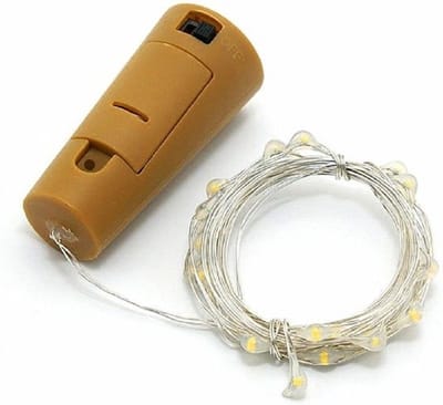 Stern Fabrik Flesverlichting - LED lichtsnoer - 80 cm - warm wit - kurk - voor wijnfles - verlichting