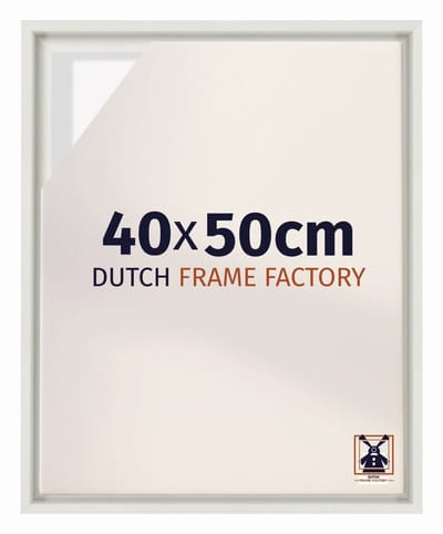 Baklijst 30x45 cm - White Wash - Geschikt voor Canvasdoek - MDF Baklijst Lausanne