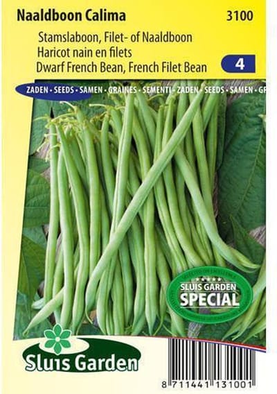 Sluis Garden Stamslaboon Filet Calima - (vervanger Cordoba boon) doosje 50 gram