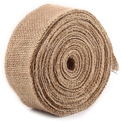 Dailygoods- Zeildoek 10 m - Jute Stof - Doe-Het-Zelf - Bruiloftsdecoratie - Herbruikbaar - Natuurlijk Materiaal