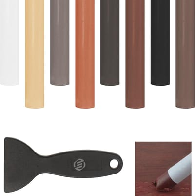 Equivera Laminaat Reparatieset - Laminaat Repareren - Meubel Reparatie - Meubel Reparatieset - Laminaatwax - Laminaat Was - Laminaat Wax - Laminaat Wax Reparatie