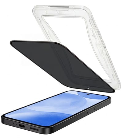Privacy Screenprotector - Geschikt voor Samsung Galaxy S24 - Met Installatie Kit - Beschermglas - Anti-Spy - Flexibel Glas - Tempered Glass - Screen Protector