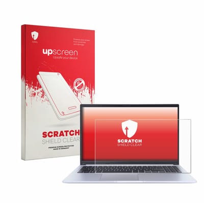 upscreen - Screenprotector voor ASUS Vivobook 15 X1502ZA - Folie Beschermfolie transparant