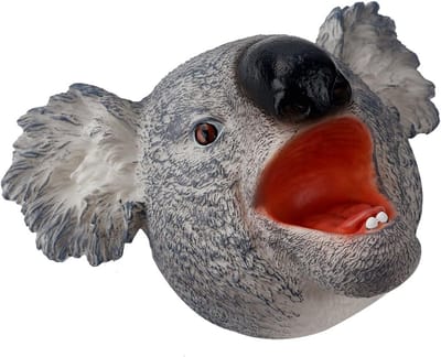 Realistische Handpop - Zacht Rubber Speelgoed - Interactief Rollenspel - Zelfnivellerend - 100 Gram - Koala