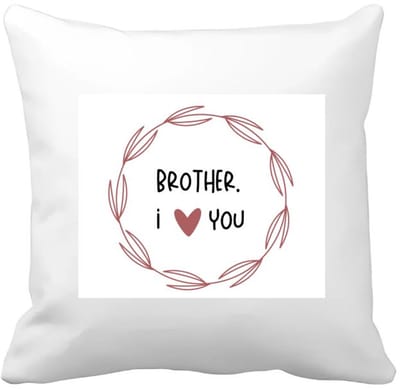 Akyol - brother i love you Kussen hoes - Broer - de liefste broer - verjaardagscadeau - verjaardag - cadeau - cadeautje voor broer - broer artikelen - kado - geschenk - gift - 40 bij 40 cm