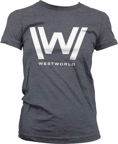 Westworld Dames Tshirt -S- Logo Grijs