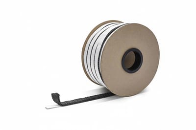 550 °C | HD 20 mm x 3 mm x 50 m Afdichting zelfklevend | Kachelkoord plat hittebestendig