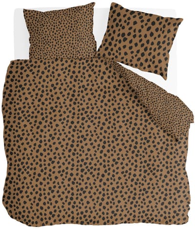 Byrklund Dekbedovertrek Go Wild - 200x220 - 100% Katoen - Cognac