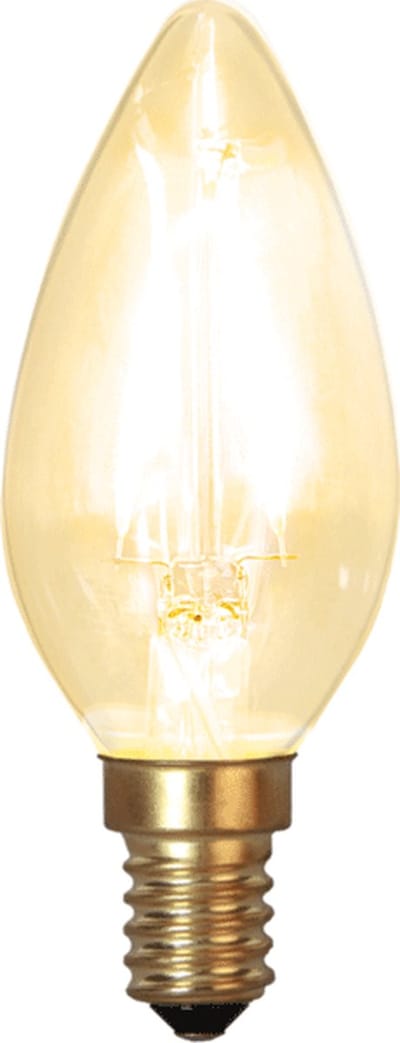Kaarslamp - E14 - 1.5W - Super Warm Wit <2200K - Helder Filament