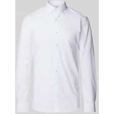 OLYMP Level 5 body fit overhemd - wit met button-down kraag - Strijkvriendelijk - Boordmaat: 45 (EU maat: XXL)