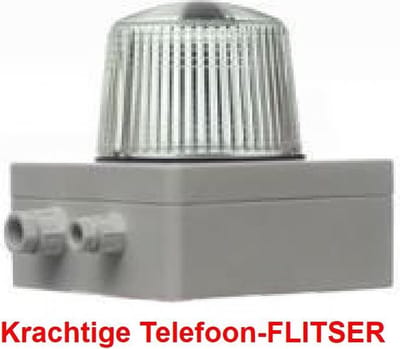 Bezet-Werk BLITZ 870 Telefoon-FLITSER - helderglas - 1-855.87.0.50