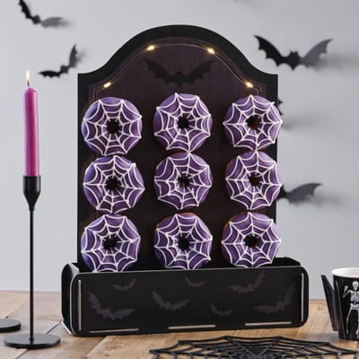 Ginger Ray - Ginger Ray - Donut decoratie grafsteen met verlichting (45 cm) - Halloween - Halloween Decoratie - Halloween Versiering