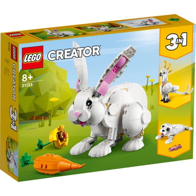 LEGO Creator 3-in-1 Wit Konijn - 31133
