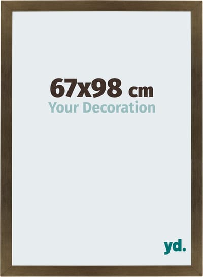 Your Decoration - Fotolijst 67x98 cm - MDF - Brons Decor - Mura