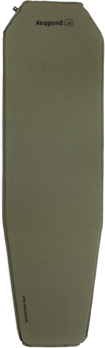 Thermo-mat Maxi - Slaapmat Kampeer - Comfortabel Slapen Buiten - Zelfopblazend Ventielsysteem - 183x51x2.5 cm - Olijfgroen