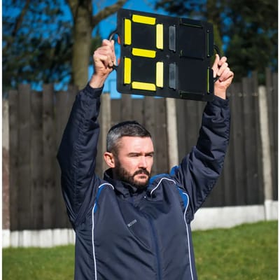 Precision Wisselbord 50 X 30 Cm Zwart 2-delig - voetbal