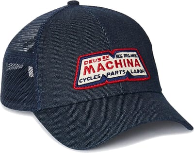 DEUS Union Trucker cap - Indigo