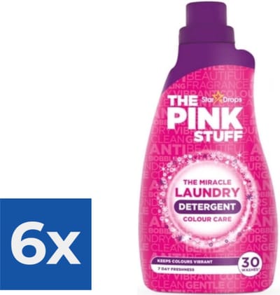 The Pink Stuff The Miracle Wasgel Kleur 960 ml - Voordeelverpakking 6 stuks