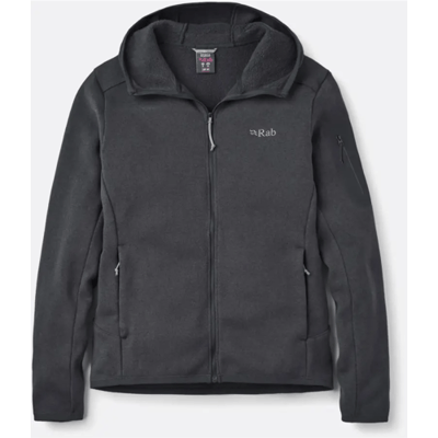 Rab Ryvoan Hoody Dames (Maat - 10, Kleur - Ebony)