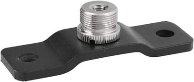 Allecta - 5/8 inch Mannelijke naar 1/4 inch Vrouwelijke Adapter voor Microfoons met Bodem Voetstuk voor Muur, Lijst en Plafondmontage