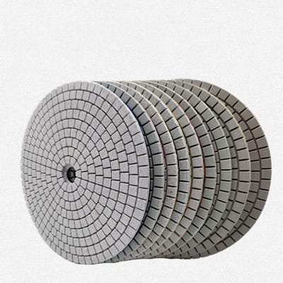 Diamant polijstschijven 500 grit, 180 mm, voor nat/droog gebruik, geschikt voor marmer, graniet, glas en beton, 1 stuk