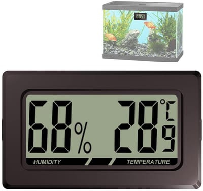Digitale LCD-thermometer en hygrometer voor nauwkeurige temperatuur- en vochtigheidsmeting