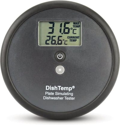 ETI - Dishtemp - Vaatwasser Controle Thermometer - Vervangt Teststrips - Simuleert een Bord