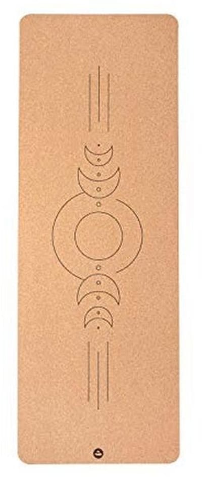 Ecologische Yogamat van Kurk 4 mm – Antislip en Ideaal voor Hot Yoga