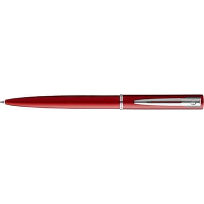 Waterman Allure balpen | rode lak | medium punt | blauwe inkt | geschenkverpakking