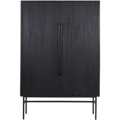 Light & Living - Kast ABAGE - 120x40x180cm - Zwart