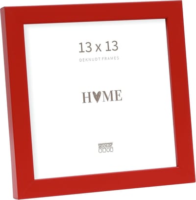 Deknudt Frames fotolijst S43AK4 - rood - voor foto 13x13 cm