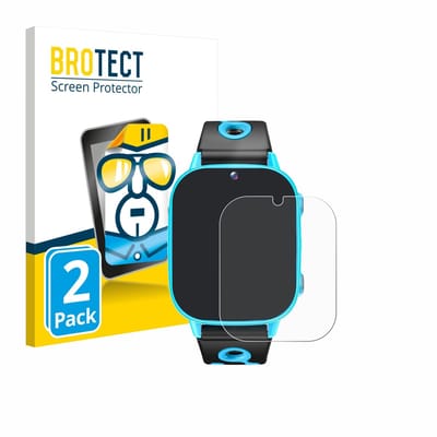 BROTECT - Screenprotector voor idomars M003bk 1.8" - Folie Beschermfolie transparant 2 Stuks