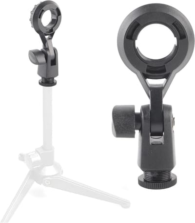 Shock Mount voor Microfoon - Anti Vibration Suspension Houder voor Microfoonstandaard - Draagbare Microfoonhouder met 22mm Diameter - Geluidsabsorberend