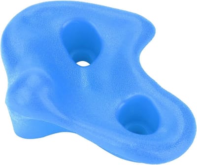 Klimstenen Set - Klimgrepen Kinderen - Buiten Spelen - Inclusief Bevestiging - 13x9x2 cm - Blauw