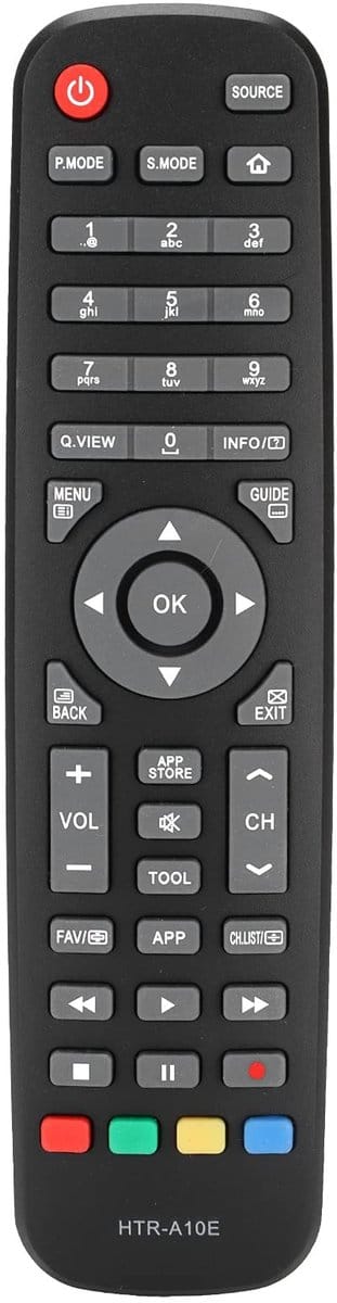 Dailygoody - TV-afstandsbediening - Vervangingsafstandsbediening - Duurzaam en comfortabel - Geschikt voor LE32N1620W en HTR-A10E - Eenvoudige bedie