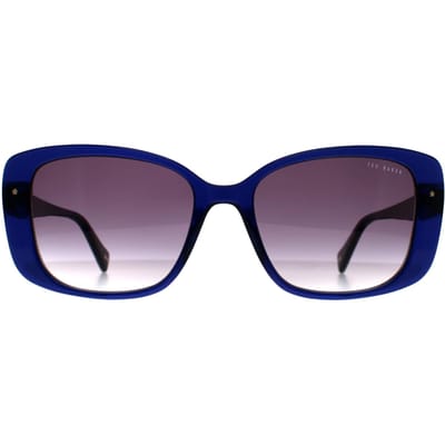 Ted Baker TB1740 Penelope 657 glanzend kristal marine grijs gradiÃ«nt zonnebril