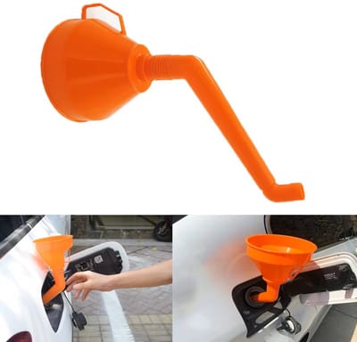 Han-Bar® Auto Tanktrechter - Filtergreep - Trechter - Filter - Motorfiets - Tanken - Benzine - Motorolie