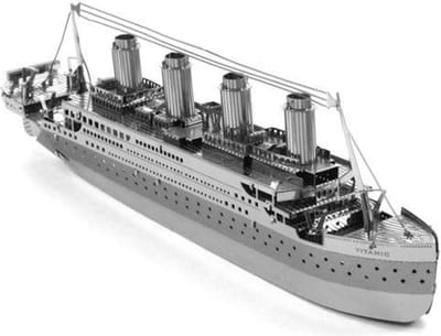 Bouwpakket Titanic- metaal