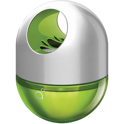 Godrej Aer Twist Désodorisant Voiture Frais Vert Luxuriant 45 g Diffuseur Gel Longue Durée Pour Tableau de Bord Et Porte-Gobelet gray