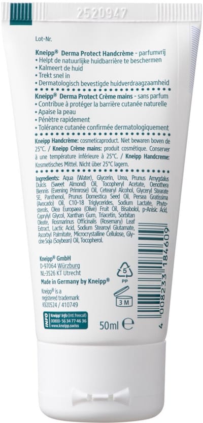 Kneipp Handcrème Derma Protect - 50 ml