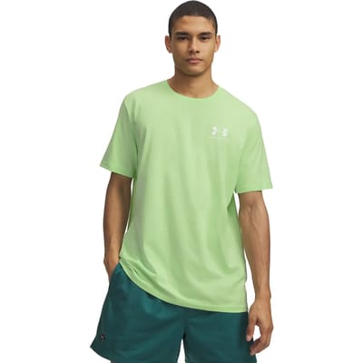 T-shirt met logo en ronde hals