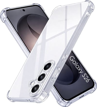 Hoesje geschikt voor Samsung Galaxy S26 backcover Shockproof siliconen Transparant