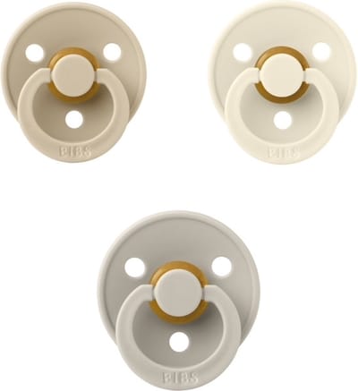 Bibs fopspeen 18+ maand set 3 stuks Ivory,Vanilla en Sand maat 3