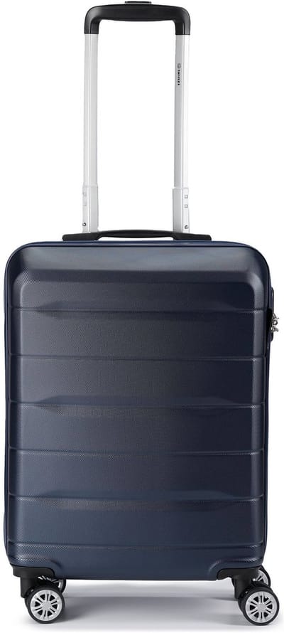 Benzi 5583 4 wielen Cabinewagen 55 cm - Harde bagage - TSA slot - blau