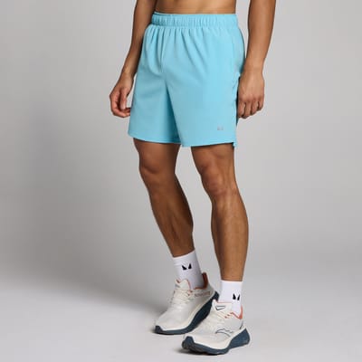 MP Tempo short met binnenbeenlengte van 17,8 cm voor heren - Cyaan - XL