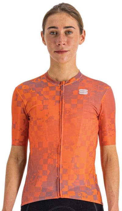 Sportful ROCKET Fietsshirt Dames Pompelmo Mauve - Vrouwen - maat S
