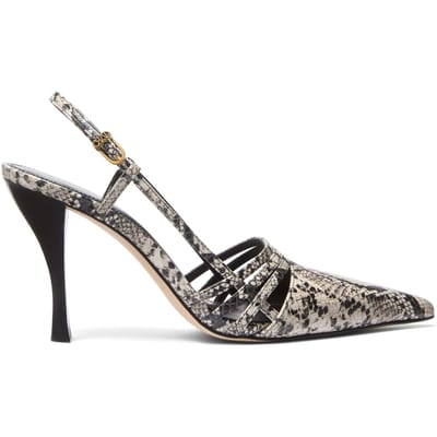 Michael Kors Haisley Sling Pump Natural Size: 37 | Pumps Outlet | Dames | Zwart