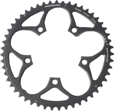 Stronglight kettingblad S Race Zircal (steek 110mm) 50T 9/10v zwart